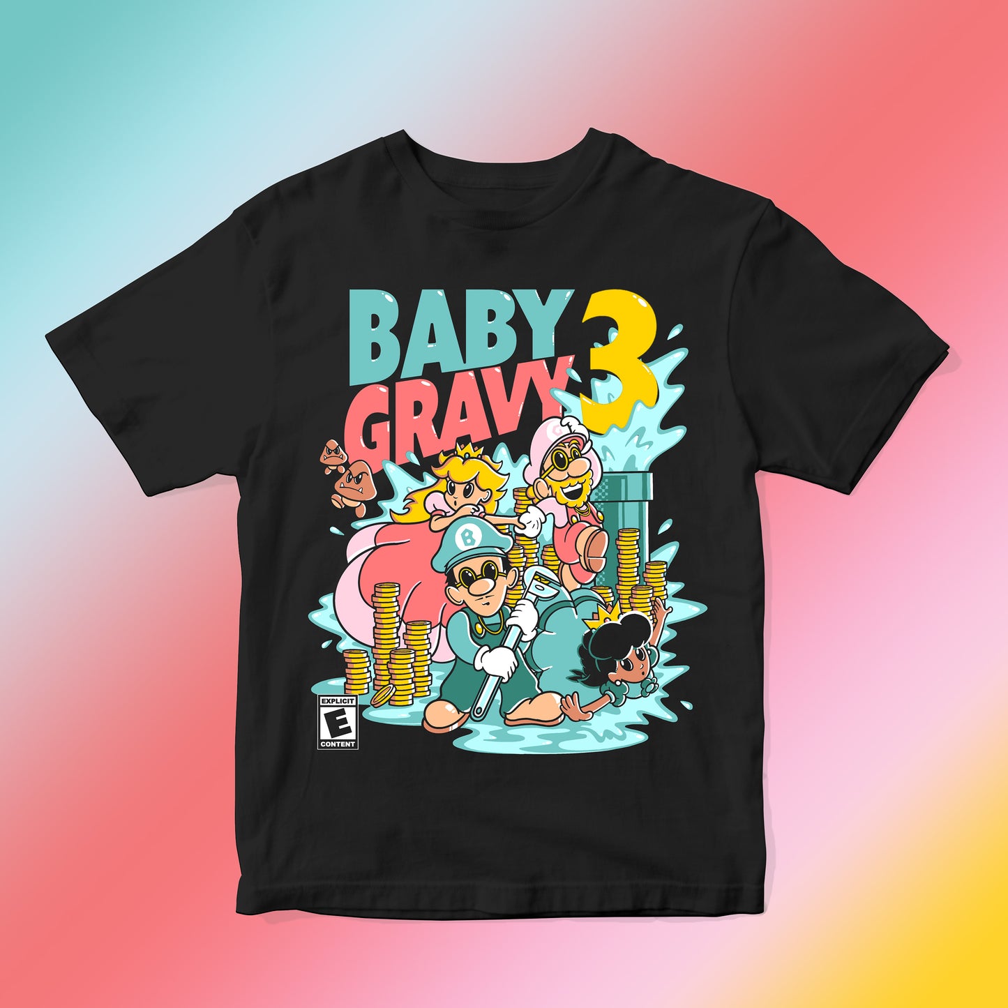 BG3 Bros Tee (Black)